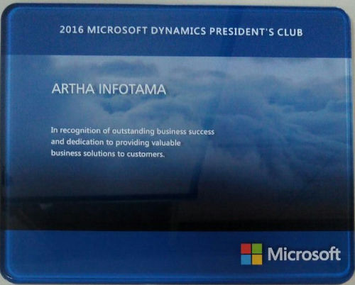 2016 Microsoft Dynamics President's Club